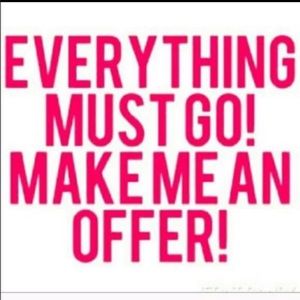 Reasonable offers accepted!!